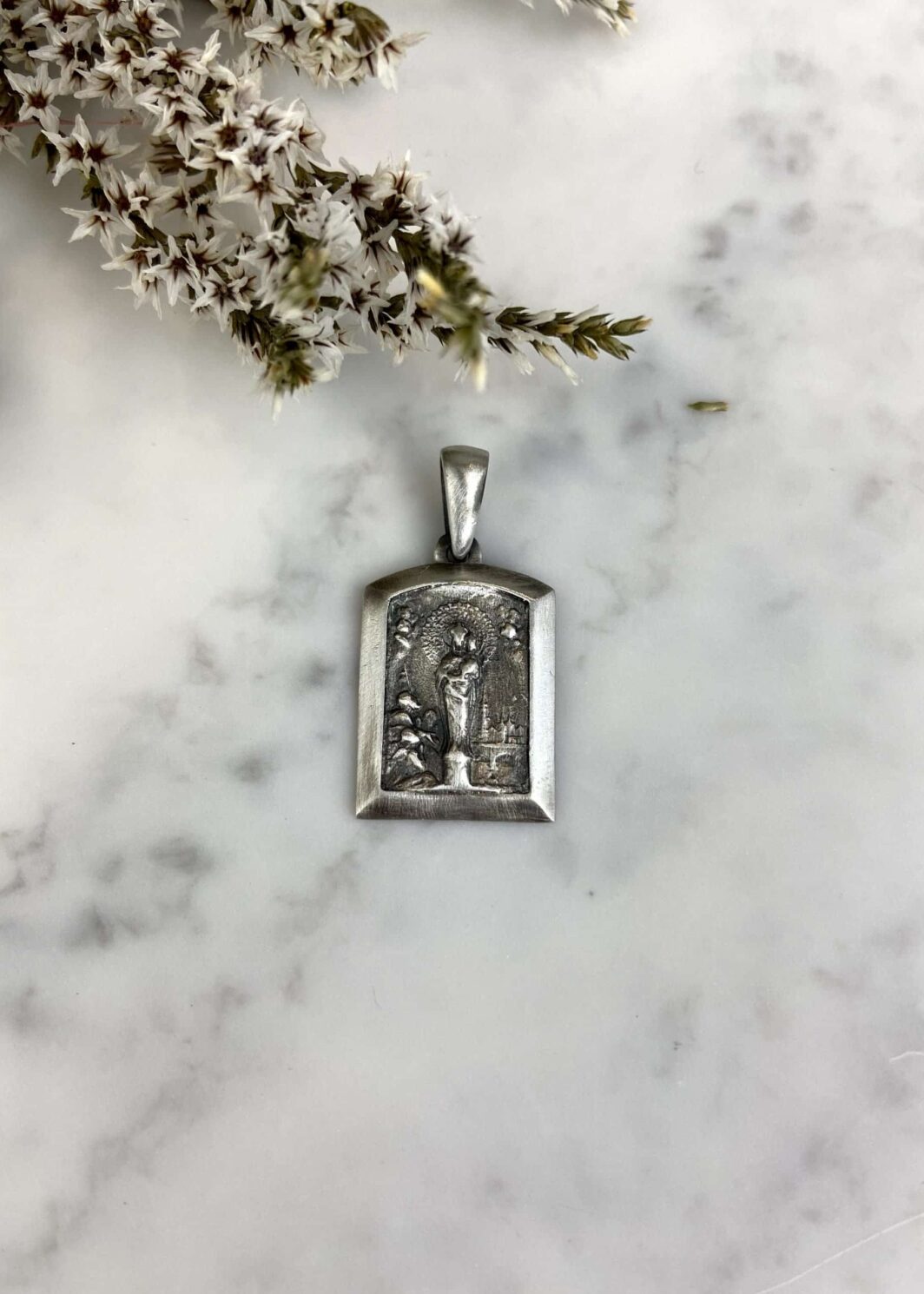 Medalla de plata Virgen del Pilar