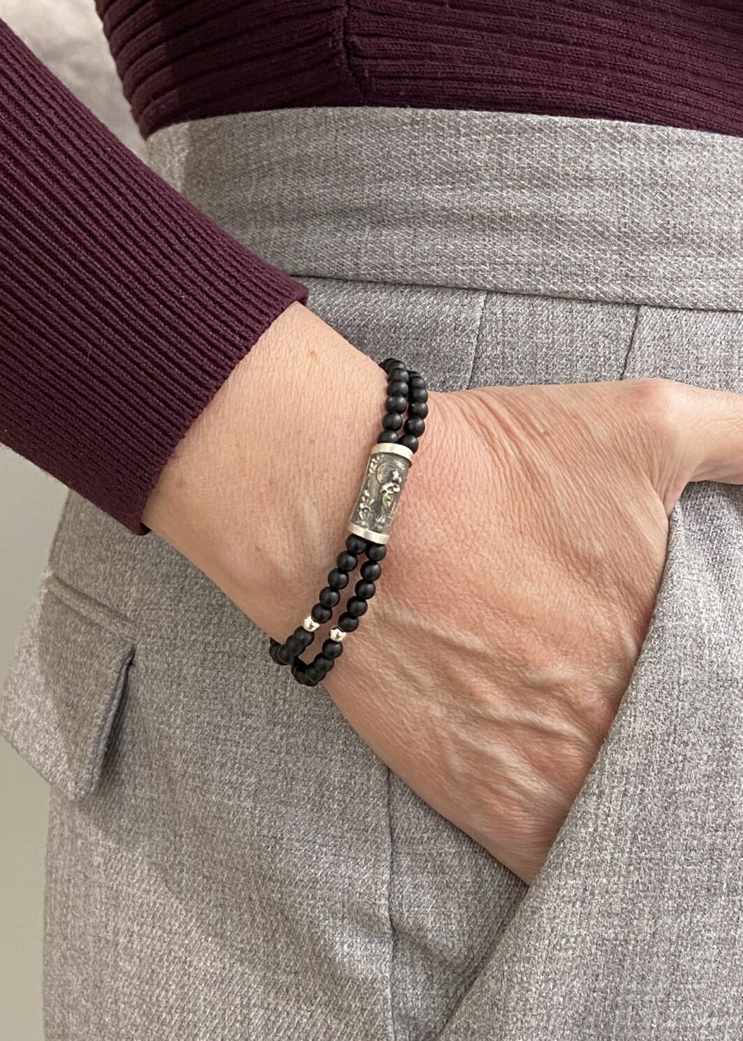 Pulseras de la Virgen del Pilar, plata